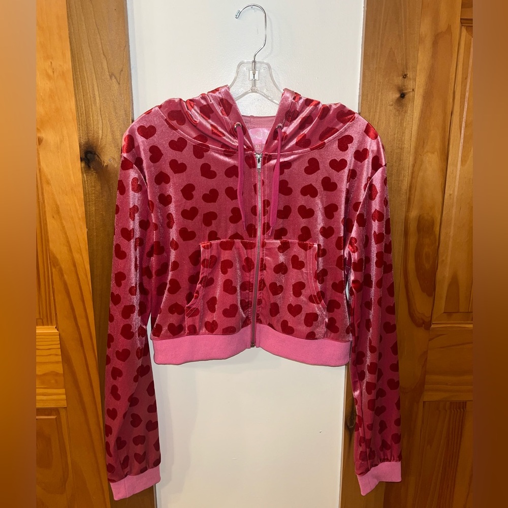Jennifer’s Body Sugar Thrillz Loyal Maneater Velour Track Jacket | Size XL